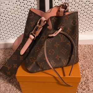 LV sinched bag